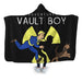 The Adventures Of Vault Boy Hooded Blanket - Adult / Premium Sherpa