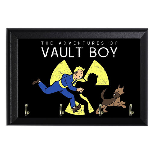 The Adventures Of Vault Boy Key Hanging Plaque - 8 x 6 / Yes