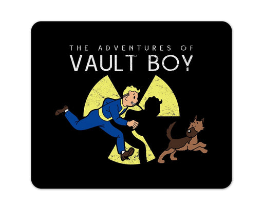 The Adventures Of Vault Boy Mouse Pad