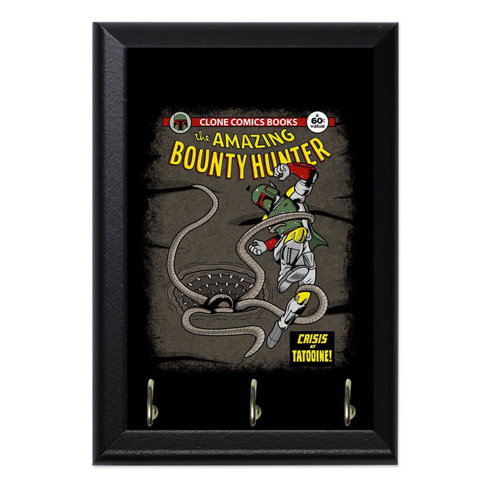 The Amazing Bounty Hunter Key Hanging Plaque - 8 x 6 / Yes