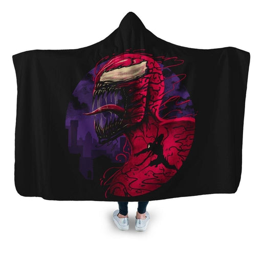The Amorphous Parasite Hooded Blanket - Adult / Premium Sherpa
