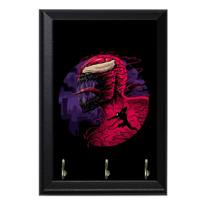 The Amorphous Parasite Wall Plaque Key Holder - 8 x 6 / Yes