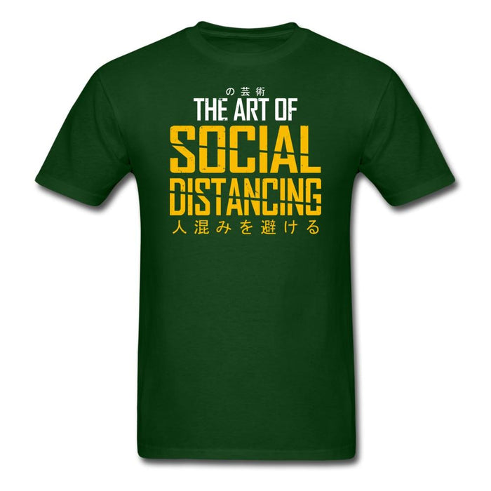 The Art of Social Distancing Unisex Classic T-Shirt - forest green / S