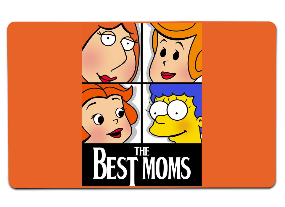 The Best Moms_ Large Mouse Pad