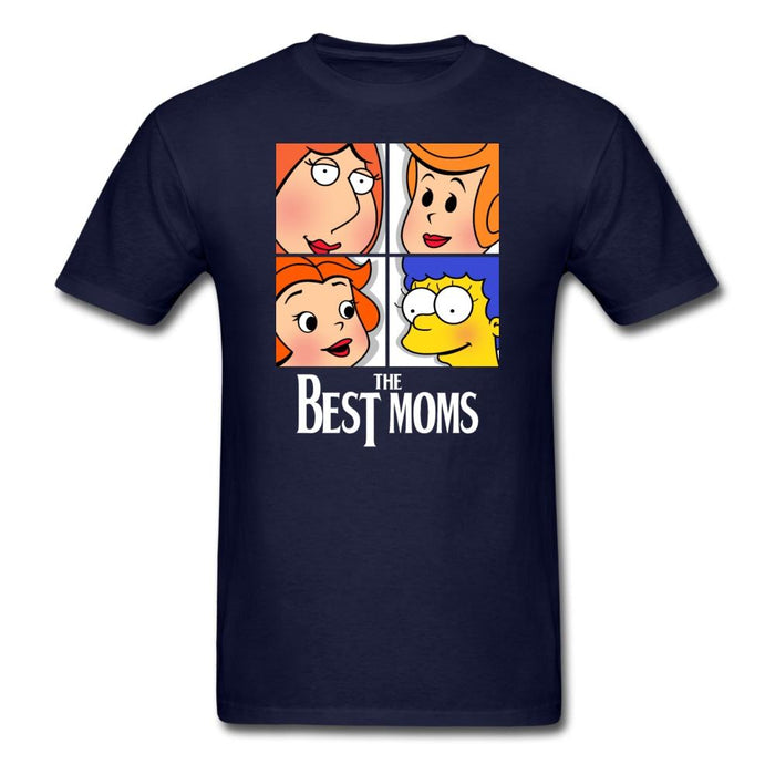 The Best Moms V2 Unisex Classic T-Shirt - navy / S