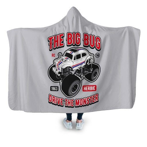 The Big Bug Hooded Blanket - Adult / Premium Sherpa