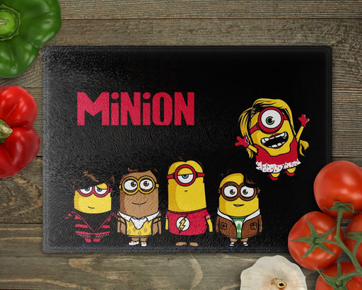 The Big Minion Theory Cutting Board