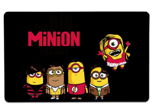 The Big Minion Theory Large Mouse Pad