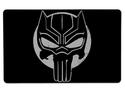 The Black Punisher Large Mouse Pad