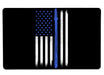 The Blue Line Flag Large Mouse Pad