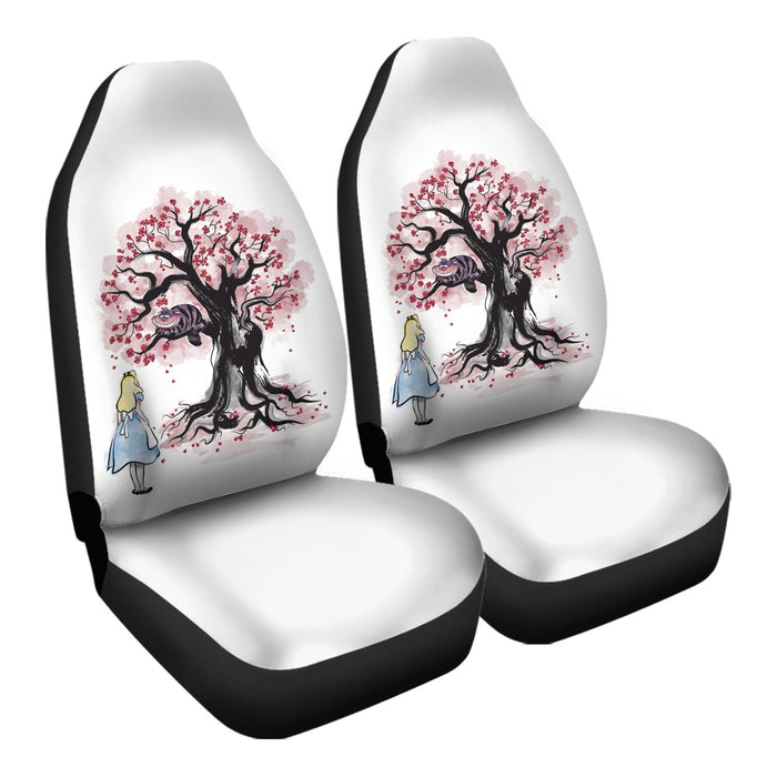 The Cheshire Tree Sumie Car Seat Covers - One size