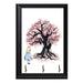 The Cheshire Tree Sumie Key Hanging Plaque - 8 x 6 / Yes