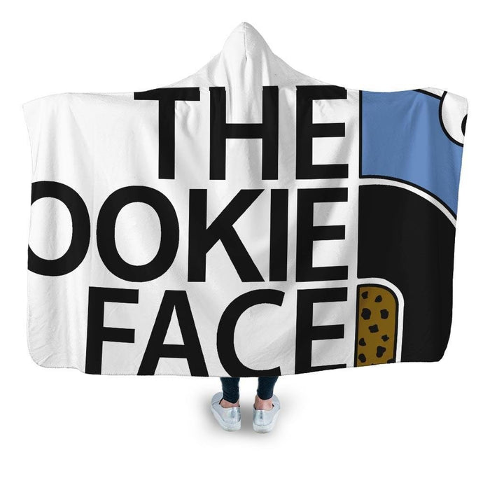 The Cookie Face Hooded Blanket - Adult / Premium Sherpa