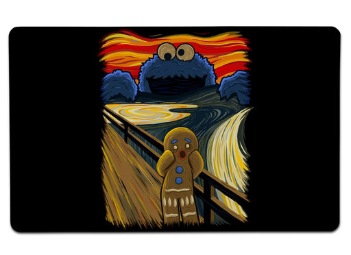 The Cookie Muncher Large Mouse Pad