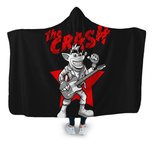 The Crash Hooded Blanket - Adult / Premium Sherpa