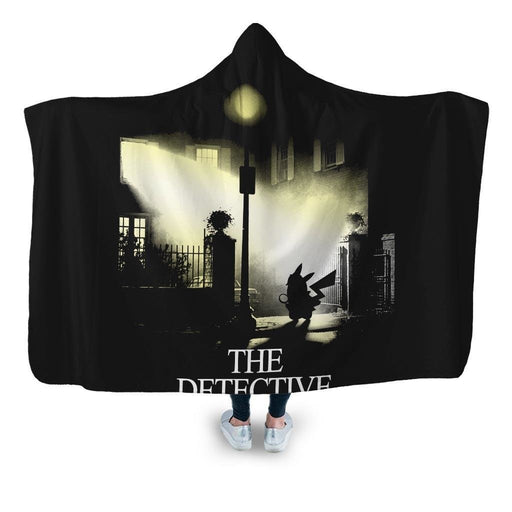 The Detective Hooded Blanket - Adult / Premium Sherpa