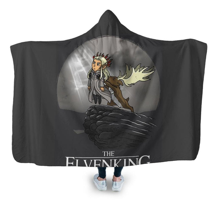 The Elvenking Hooded Blanket - Adult / Premium Sherpa