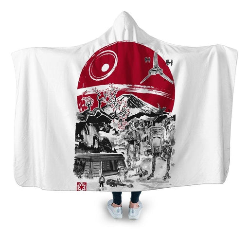The Empire In Japan Hooded Blanket - Adult / Premium Sherpa