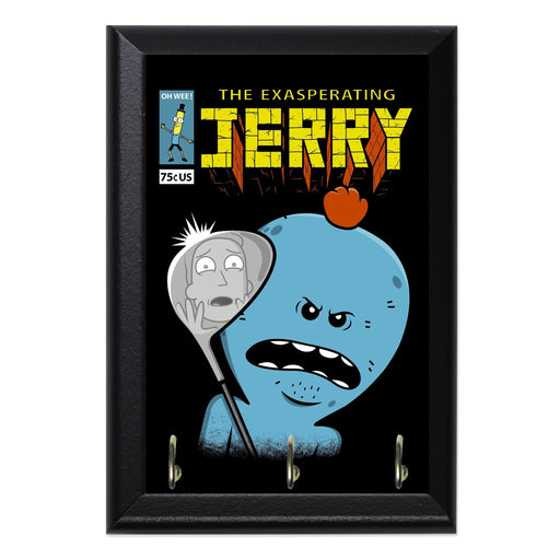 The Exasperating Jerry Key Hanging Plaque - 8 x 6 / Yes