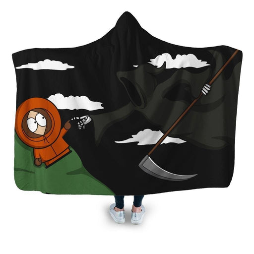 The Extinction Hooded Blanket - Adult / Premium Sherpa