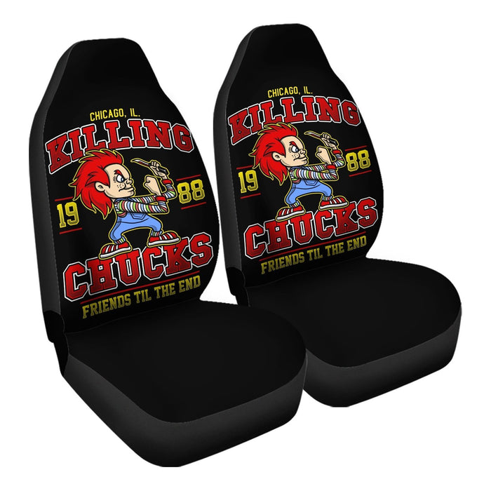 The Fighting Chucks2 Car Seat Covers - One size