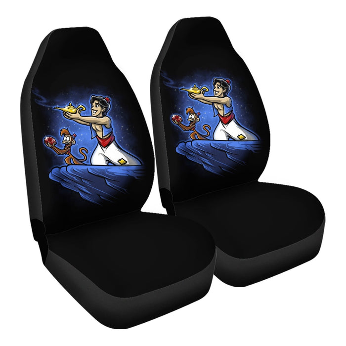 The Genie King Print Car Seat Covers - One size