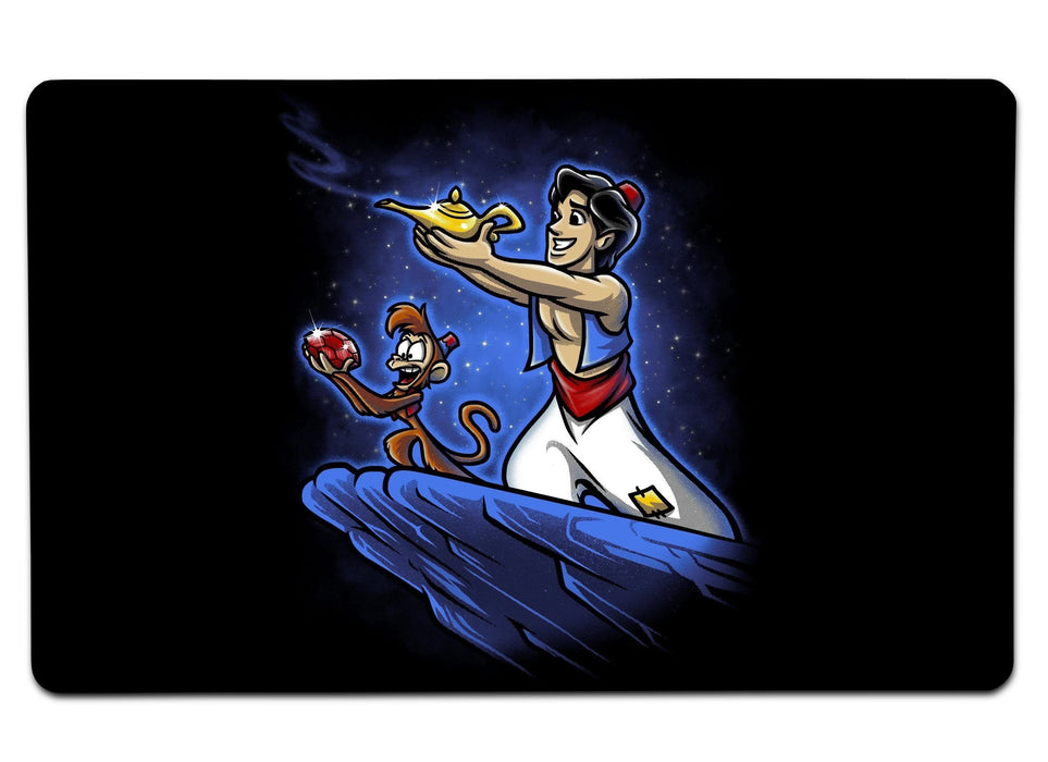The Genie King Print Large Mouse Pad