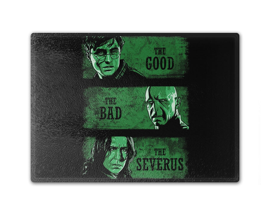 The Good Bad And Severus Cutting Board
