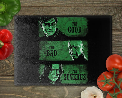 The Good Bad And Severus Cutting Board