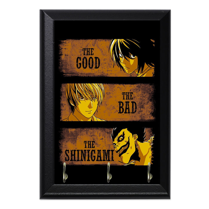 The Good the Bad and Shinigami Key Hanging Plaque - 8 x 6 / Yes