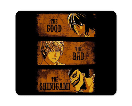 The Good the Bad and Shinigami Mouse Pad