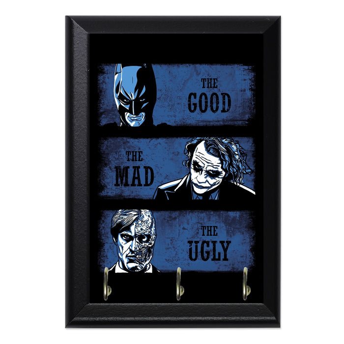 The Good the Mad and Ugly Key Hanging Plaque - 8 x 6 / Yes