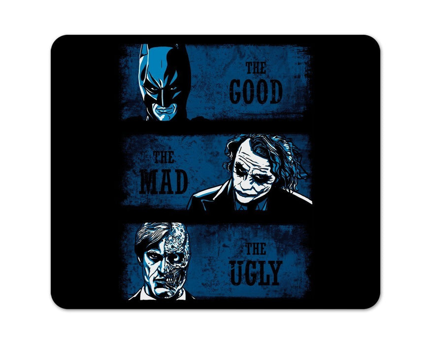 The Good the Mad and Ugly Mouse Pad