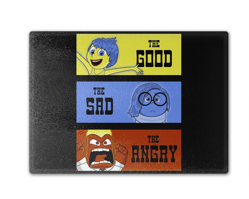 The Good Sad & Angry Cutting Board