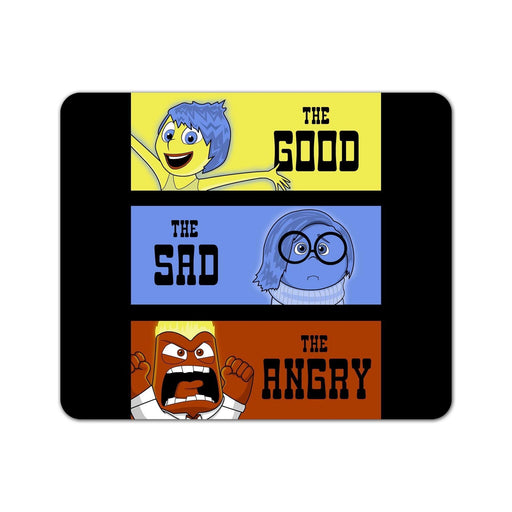 The Good Sad & Angry Mouse Pad