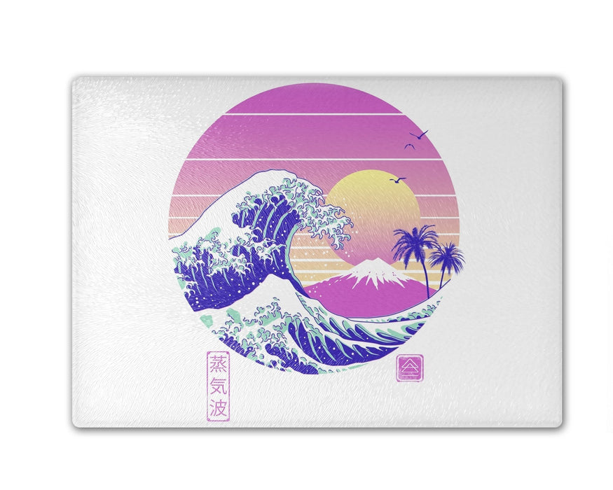 The Great Vaporwave Cutting Board