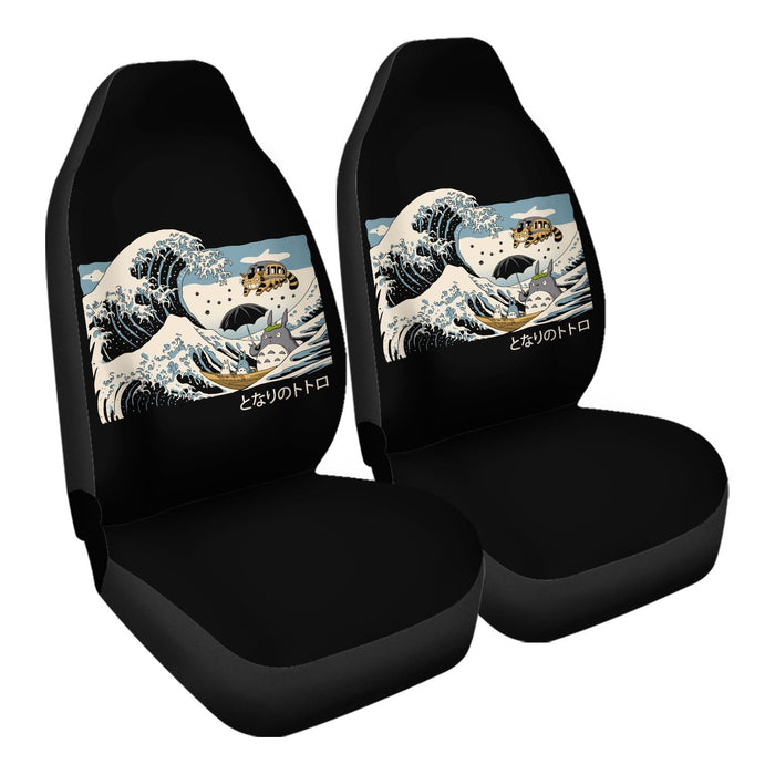 The Great Wave Of Spirits Car Seat Covers - One size