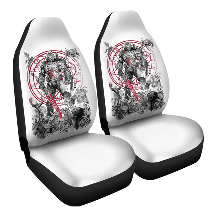 The Hell Walker Car Seat Covers - One size