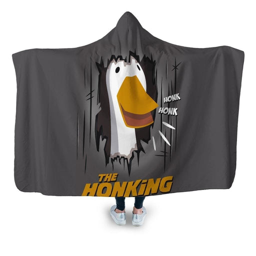 The Honking Hooded Blanket - Adult / Premium Sherpa