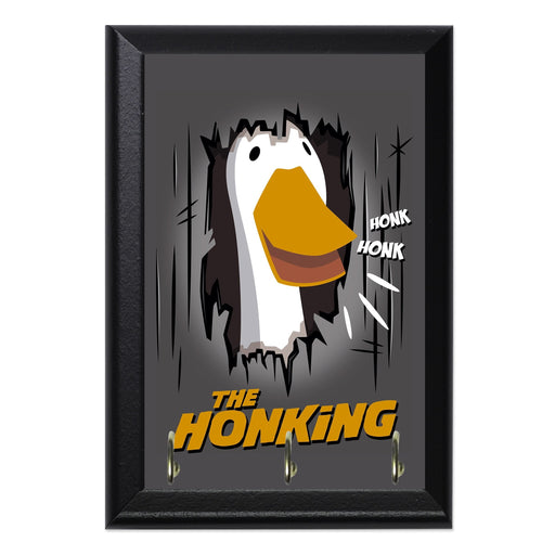 The Honking Key Hanging Wall Plaque - 8 x 6 / Yes