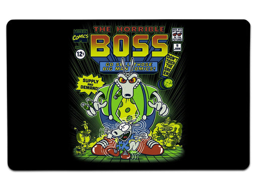 The Horrible Boss Large Mouse Pad