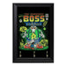 The Horrible Boss Wall Plaque Key Holder - 8 x 6 / Yes