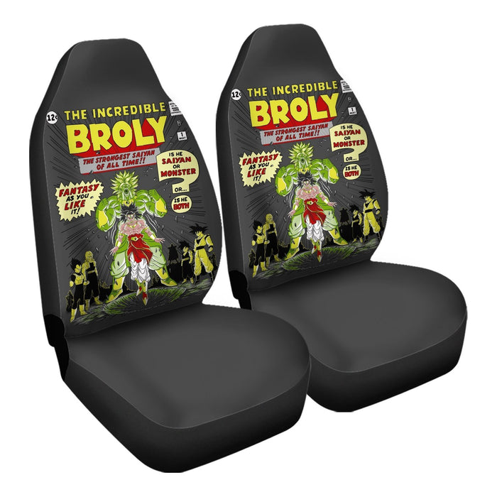 The incredible broly Car Seat Covers - One size