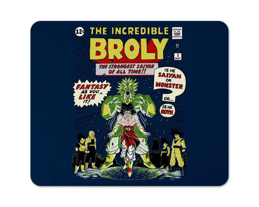 The incredible broly Mouse Pad
