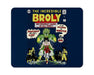 The incredible broly Mouse Pad