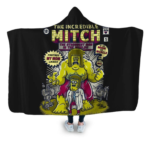 The Incredible Mitch Hooded Blanket - Adult / Premium Sherpa