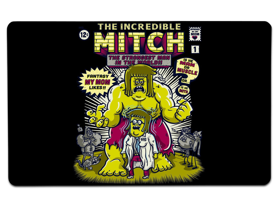 The Incredible Mitch Large Mouse Pad