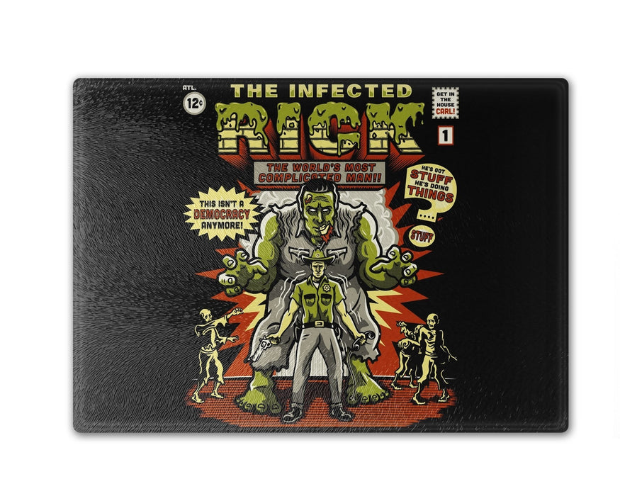 The Infected Rick Cutting Board
