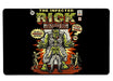 The Infected Rick Large Mouse Pad