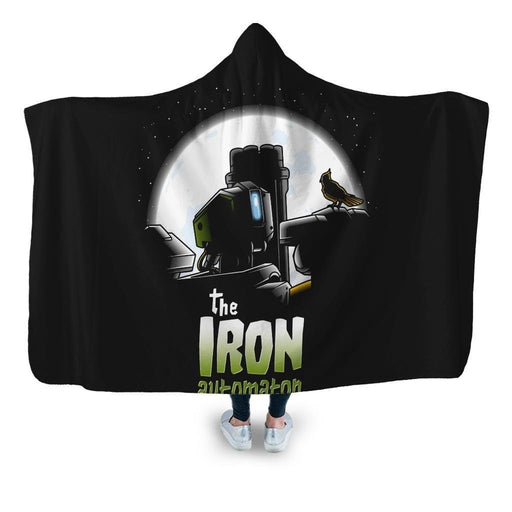 The Iron Automaton Hooded Blanket - Adult / Premium Sherpa
